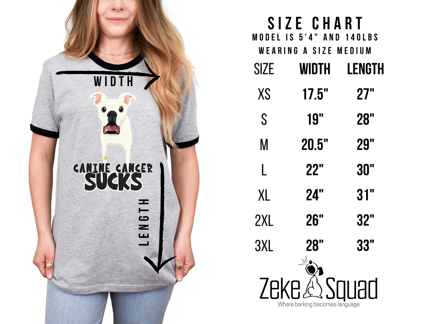 Unisex Zeke Squad T-shirt with the bold quote “You said it’s just a dog, well you’re just a person” for dog lovers.
