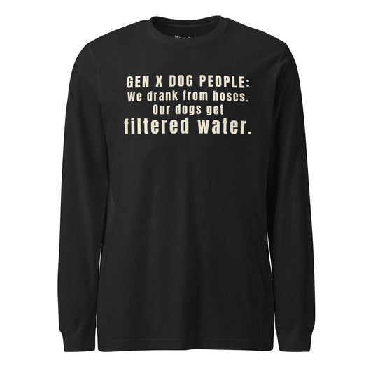 Gen X Dog People Long Sleeve T-shirt - Zeke Squad