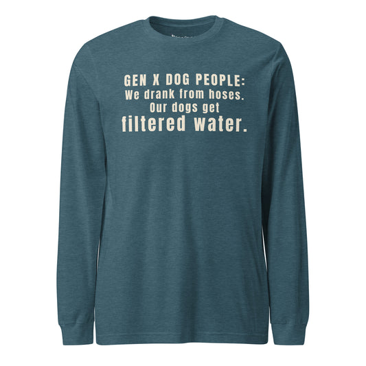 Gen X Dog People Long Sleeve T-shirt - Zeke Squad