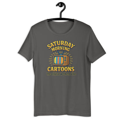 Saturday Morning Cartoons T-Shirt | Retro 80s Nostalgia Tee - Zeke Squad