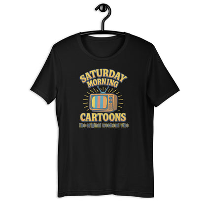 Saturday Morning Cartoons T-Shirt | Retro 80s Nostalgia Tee - Zeke Squad