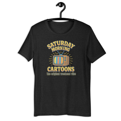 Saturday Morning Cartoons T-Shirt | Retro 80s Nostalgia Tee - Zeke Squad