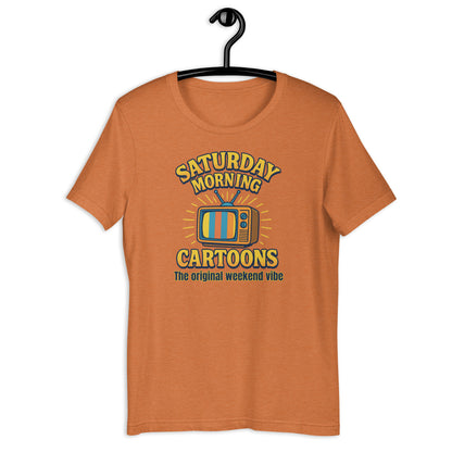 Saturday Morning Cartoons T-Shirt | Retro 80s Nostalgia Tee - Zeke Squad