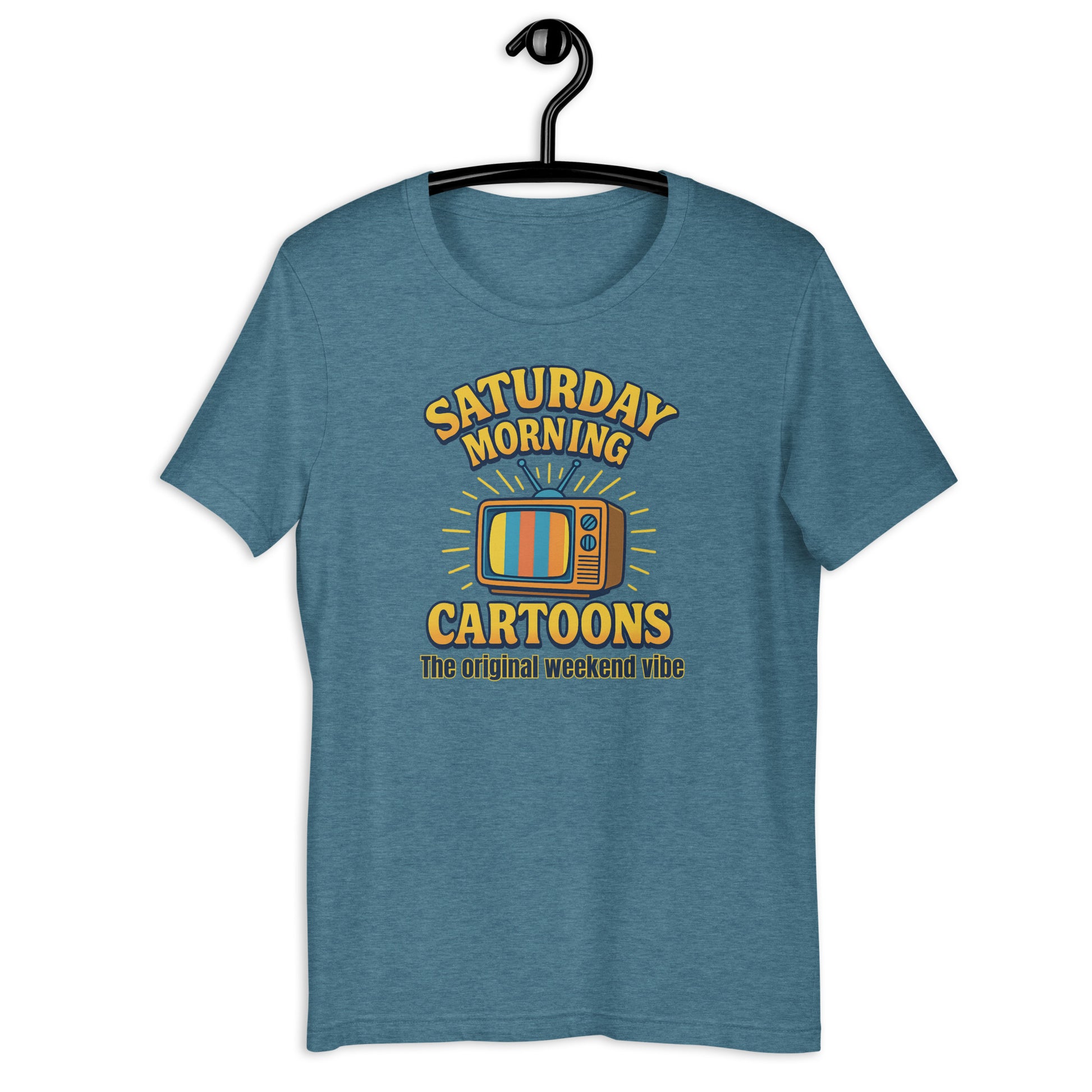 Saturday Morning Cartoons T-Shirt | Retro 80s Nostalgia Tee - Zeke Squad
