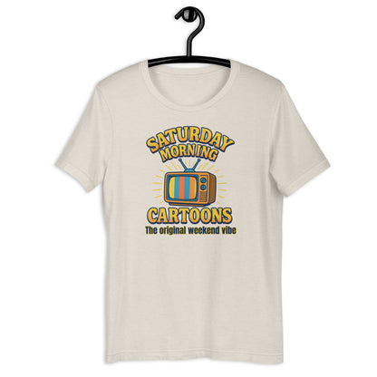 Saturday Morning Cartoons T-Shirt | Retro 80s Nostalgia Tee - Zeke Squad