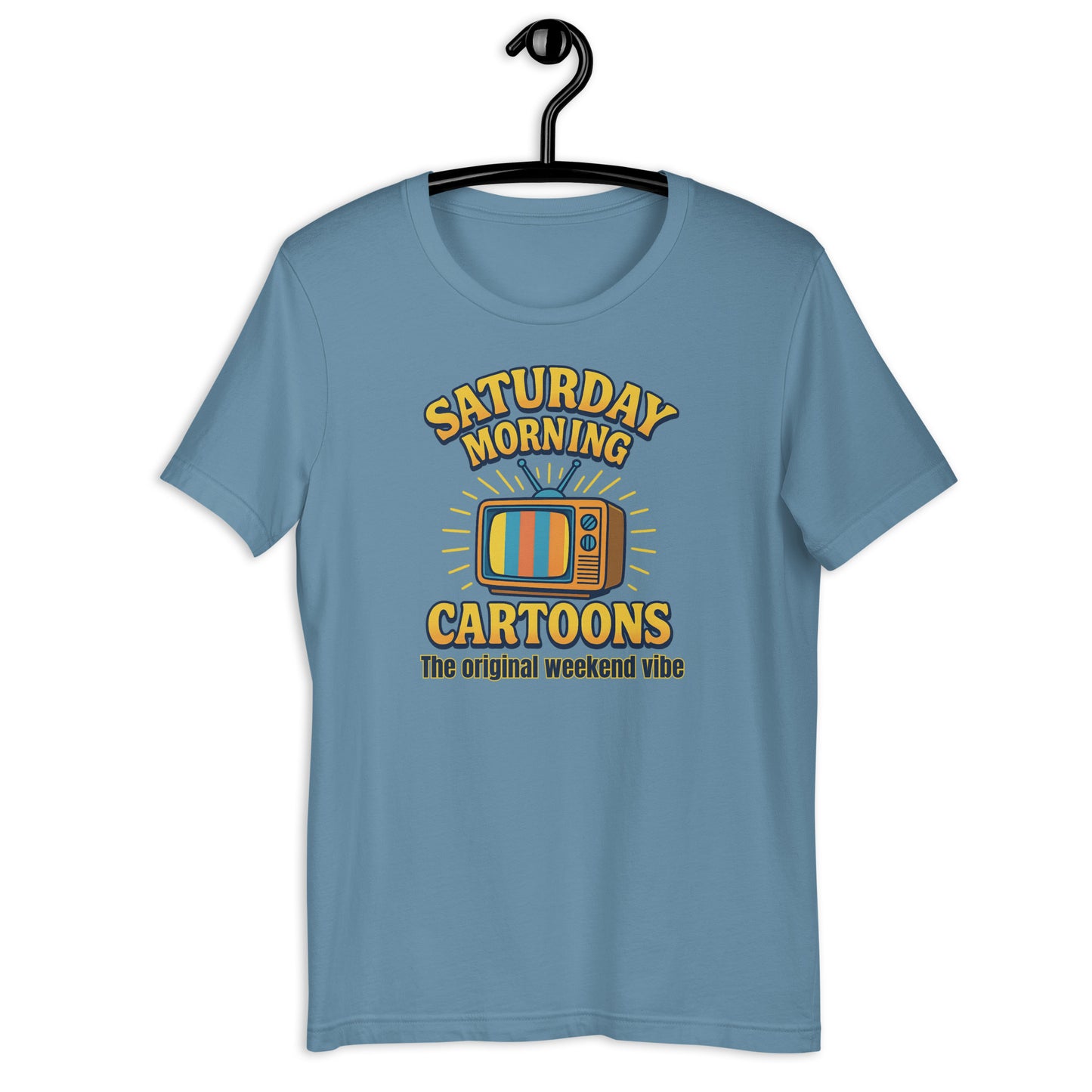 Saturday Morning Cartoons T-Shirt | Retro 80s Nostalgia Tee - Zeke Squad